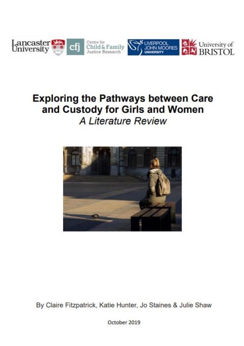 Exploring the Pathways between Care and Custody for Girls and Women: A Literature Review