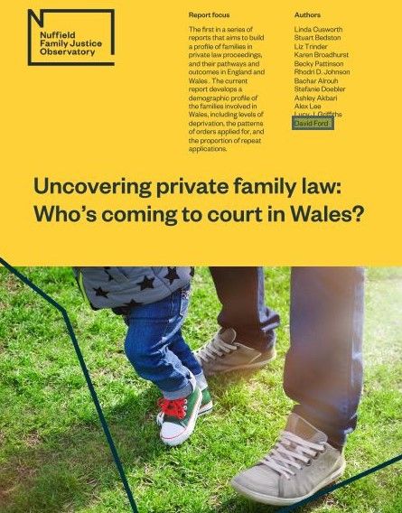 Uncovering private family law: Who's coming to court in Wales
